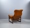 Mahogany Lounge Chair from Coja, 1980s 10