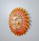 Hand-Carved Sun with Face 3