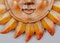Hand-Carved Sun with Face 6