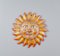 Hand-Carved Sun with Face 1
