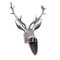 Reindeer Wall Sculpture in Pewter 4