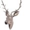 Reindeer Wall Sculpture in Pewter 5