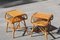 Tables de Chevet en Bambou, 1950s, Set de 2 1