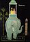 Mid-Century Air France India Poster Bernand Villemot Elephant, 1956, Image 2