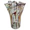 French Multicolour Cristal Vase, 1970s, Image 1