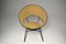 Chaise et Table en Rotin avec Porte-Revues par Raoul Guys, France, 1950s, Set de 2 7