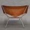 Ap-14 Anneau Butterfly Chair with New Saddle Leather by Pierre Paulin, 1950s 11