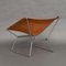 Chaise Butterfly Ap-14 Anneau avec Cuir de Selle Neuf par Pierre Paulin, 1950s 9