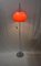 Lámpara de pie era espacial Mid-Century de Harvey Guzzini, Italy, años 68, Imagen 9