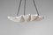 Plaster Chandelier in the Style of Diego Giacometti & Jean Michel Frank, Image 11