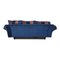 Blue Fabric 300 Two-Seater Couch from Rolf Benz, Image 8