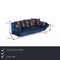 Blue Fabric 300 Two-Seater Couch from Rolf Benz 2