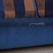 Blue Fabric 300 Two-Seater Sofa & Stool from Rolf Benz, Set of 2 3