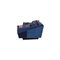 Blue Fabric 300 Two-Seater Sofa & Stool from Rolf Benz, Set of 2, Image 9