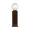 Molded Glass Ball on Tailor-Made Luminous Column from Sabino, Image 1