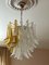 Large Murano Chandelier with Mixed Prisms in the Style of Mazzega, Image 1