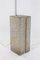 Floor Lamp in Stone and Chromed Metal, 1970s 6