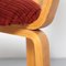 Burgundy Corduroy Chair by Cor Alons for Gouda Den Boer 13