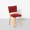 Burgundy Corduroy Chair by Cor Alons for Gouda Den Boer, Image 1