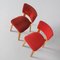 Burgundy Corduroy Chair by Cor Alons for Gouda Den Boer 15