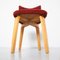 Burgundy Corduroy Chair by Cor Alons for Gouda Den Boer, Image 12