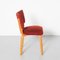 Burgundy Corduroy Chair by Cor Alons for Gouda Den Boer, Image 5