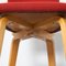 Red Upholstery Chair by Cor Alons for Gouda Den Boer 11