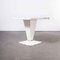 French White Kub Outdoor Table from Tolix, 1960 3