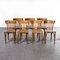 Bentwood Bistro Dining Chair from Baumann, 1950s, Set of 7, Image 3