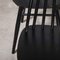 French Ebonised Stick Back Dining Chairs, 1950s, Set of 4 8