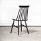 French Ebonised Stick Back Dining Chairs, 1950s, Set of 4 12