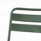 Sedie pieghevoli in metallo verde, Francia, anni '60, set di 2, Immagine 2
