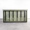 French Industrial Green Multidrawer Cabinet, 1950s 8