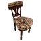 Antique Victorian Oak Side Chair, Image 1