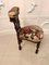 Antique Victorian Oak Side Chair, Image 7