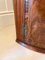 Antique George III Mahogany Bow Fronted Hanging Corner Cabinet, Image 9