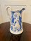 Antique Victorian Blue and White Jugs by Samuel Alcock, Set of 3 16