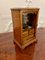 Antique Edwardian Oak Smokers Cabinet 6