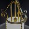 Antike goldene Lampe 11
