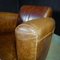 Vintage Brown Leather Armchair 7