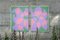 Ryan Rivadeneyra, Mauve, Green and Pink Geometric Diptych, 2021, Acrylic Painting, Image 4