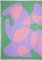 Ryan Rivadeneyra, Diptyque Géométrique Mauve, Vert et Rose, 2021, Peinture Acrylique 2