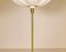 Large Brass Table Lamp by Aage Petersen for Le Klint, Denmark, 1970s 6