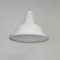 Vintage White Enamel Pendant Lamp 3