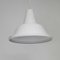 Vintage White Enamel Pendant Lamp 2