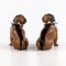 19th Century Pug Figurines from Conta & Boehme, Set of 2 3