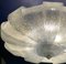 Italian Modern Murano Glass Leaves Ceiling Light 6