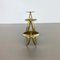 Sculptural Solid Brass Candleholder by Harald Buchrucker, Germany, 1950s, Image 11