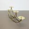 Sculptural Solid Brass Candleholder by Harald Buchrucker, Germany, 1950s 12
