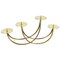 Sculptural Solid Brass Candleholder by Harald Buchrucker, Germany, 1950s, Image 1